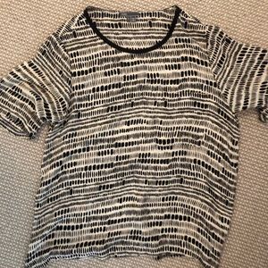 Vince short sleeved blouse